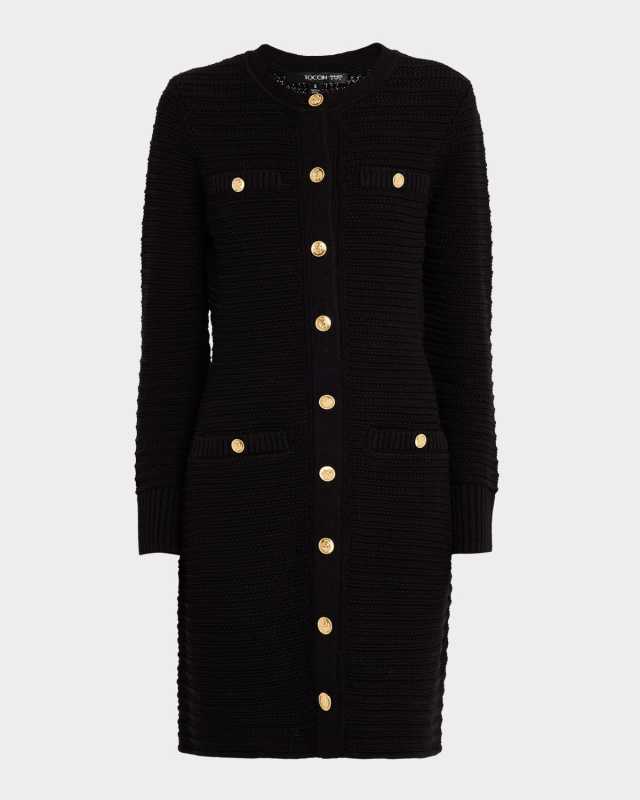 Darla Textured Knit Mini Dress
